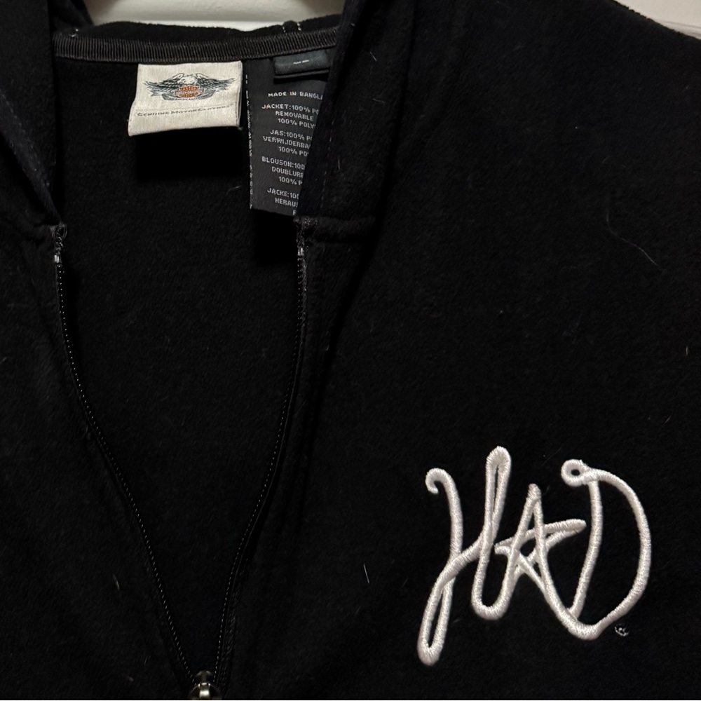Harley-Davidson Black Jacket with Logo - Picture 5 of 15